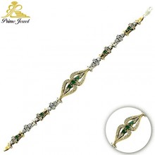 Gümüş Otantik Taşlı Biezik /Bileklik